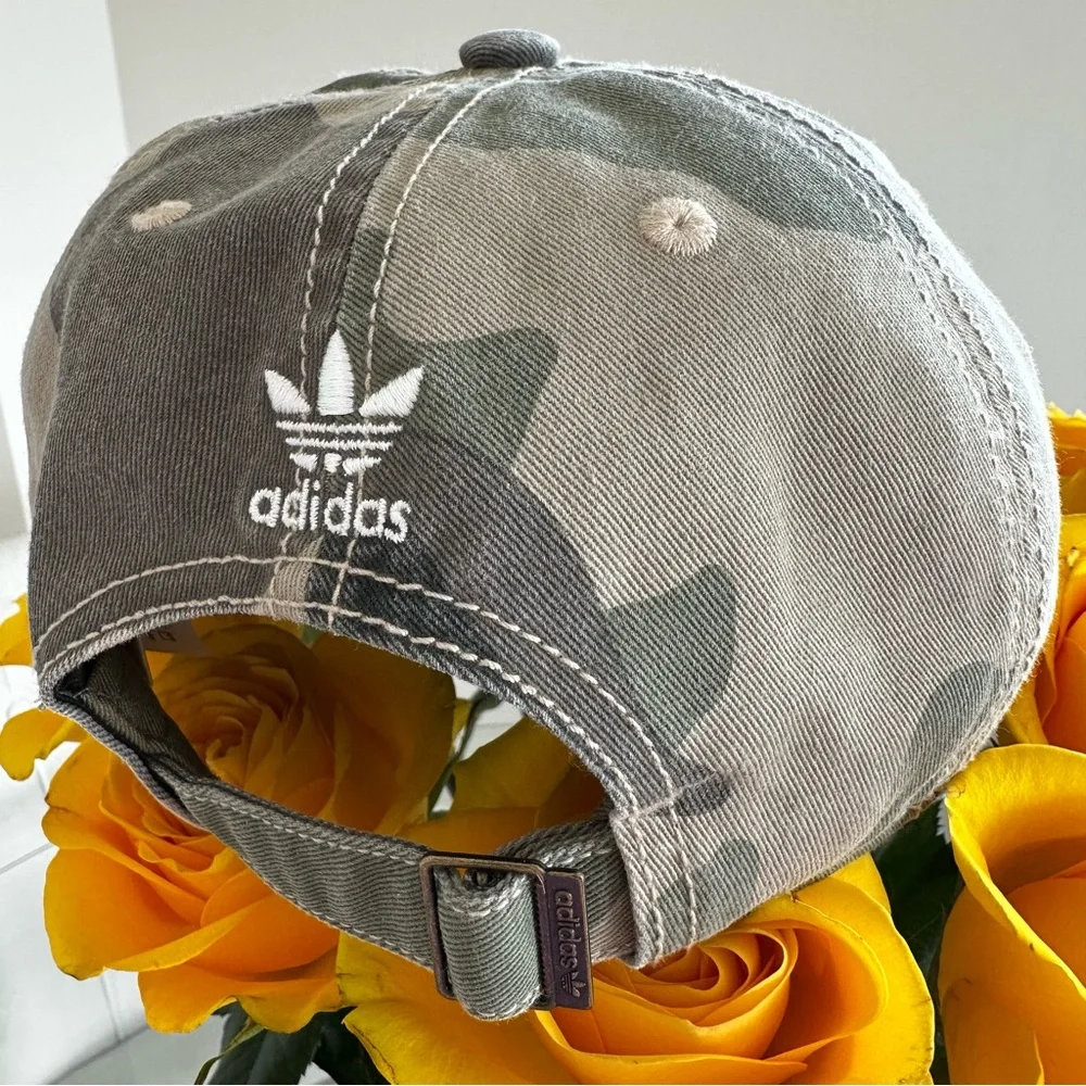 Adidas Originals Relaxed Adjustable Camouflage Hat
